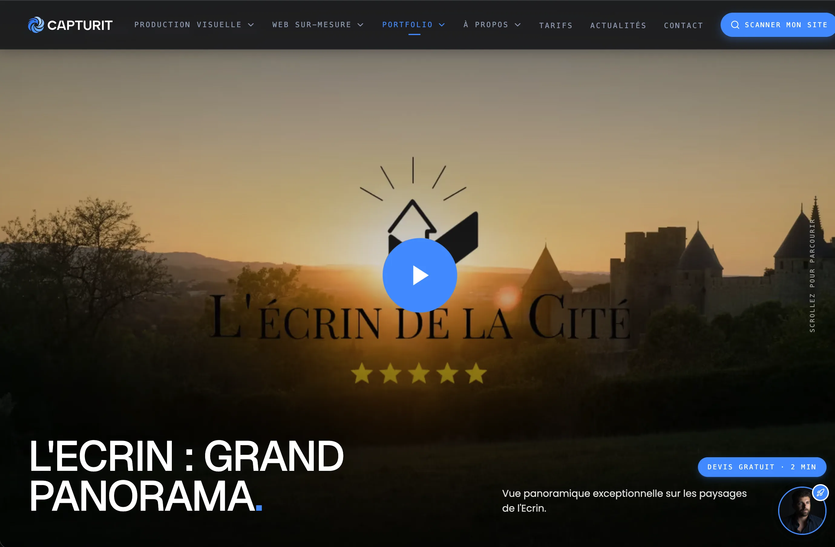 Page Capturit — Services et expertises